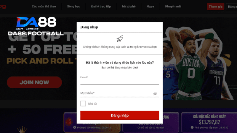 Đăng nhập Bodog để tham gia trải trí ngay bây giờ
